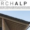 Nuovi divenire progettuali dell'architettura alpina storica